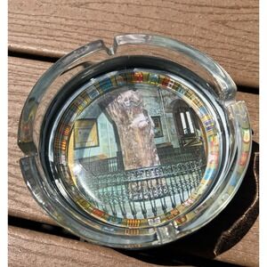 Ashtray plastic glass leather 3D Collectible Tobacco Ash Tray Colorful Vintage